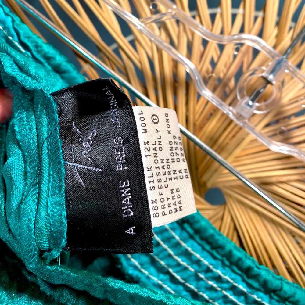 Diane Freis silk pants